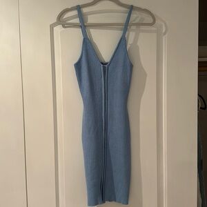 Boutique baby blue mini dress